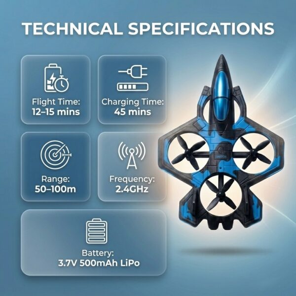 Remote Control Flying Fighter Jet Drone Series4