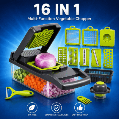 16in1 Vegetable Chopper Veggie Slicer