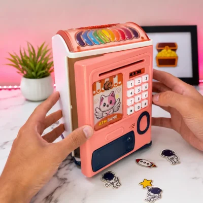 Kids ATM Machine with finger print