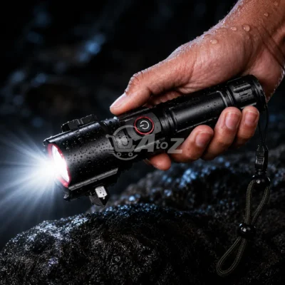 Original Ruilaang RL-2210 metal torch for camping, hiking, home