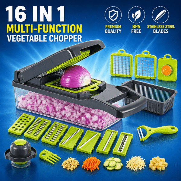 16in1 Vegetable Chopper Veggie Slicer
