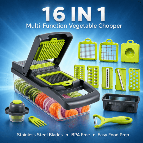 16in1 Vegetable Chopper Veggie Slicer