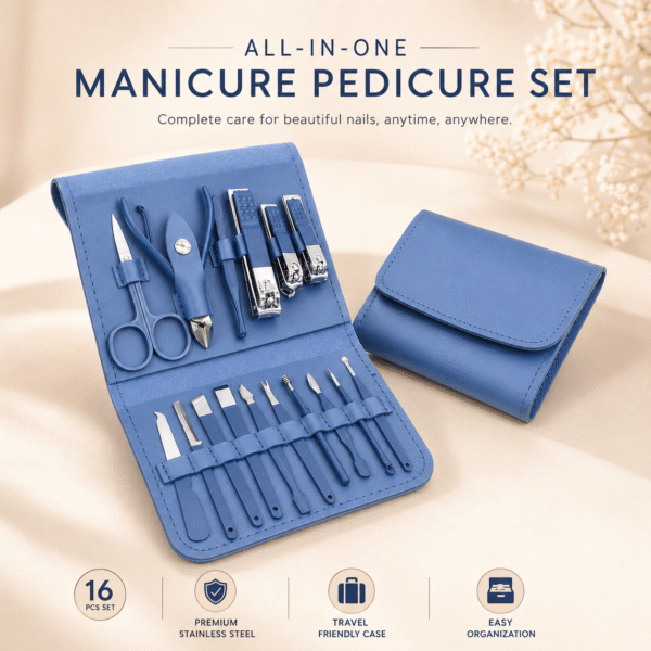 All-in-one Manicure Pedicure Nail care 16 PCs set