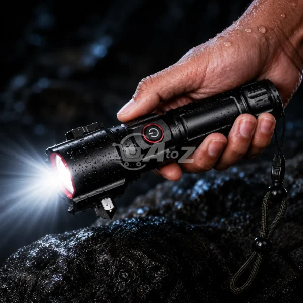 Original Ruilaang RL-2210 metal torch for camping, hiking, home