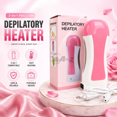 Portable Roll-On Depilatory Wax 3in1 Heater